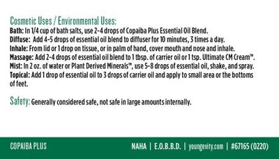 Copaiba Plus 10mL Oil Blend