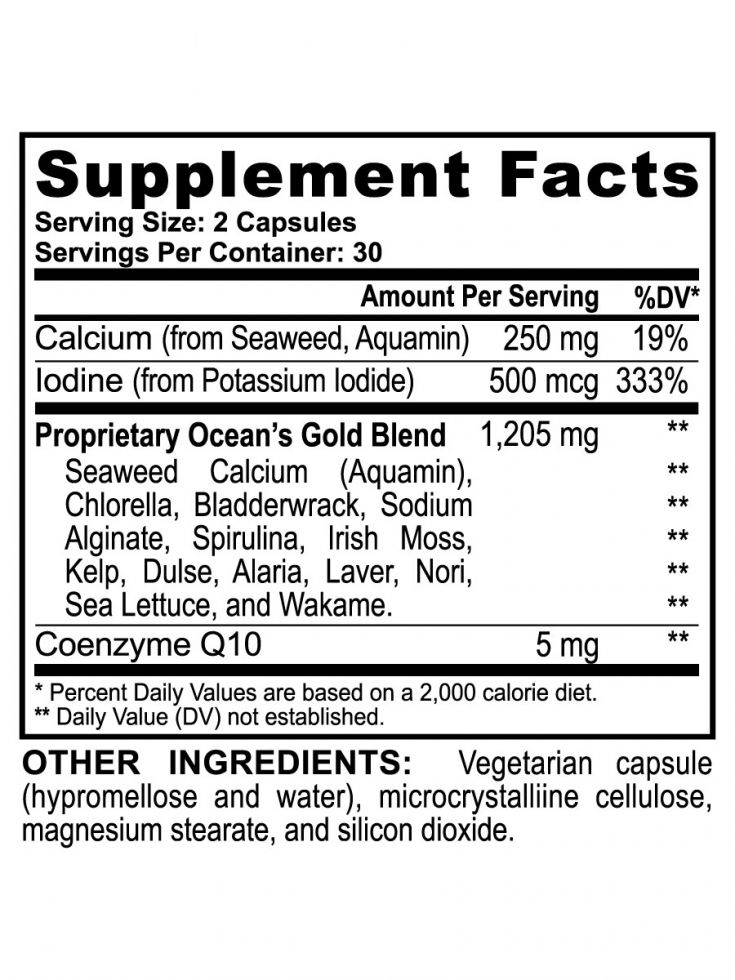 Ocean's Gold™ - 60 Capsules