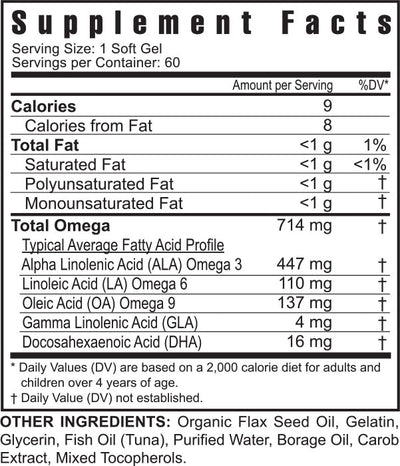 EFA - 60 soft gels