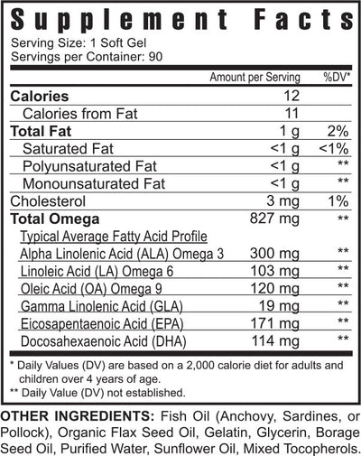 EFA Plus - 90 soft gels