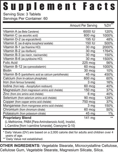 Ultimate Daily™ Tablets - 180