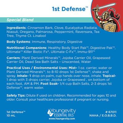 1st Defense Essential Oil Blend - 10ml