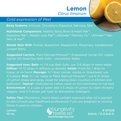 Lemon Essential Oil - 10ml