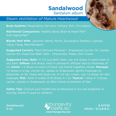 Sandalwood Essential Oil –  5ml