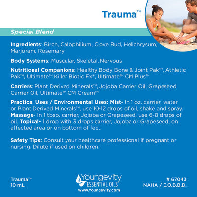 Trauma Essential Oil Blend – 10ml