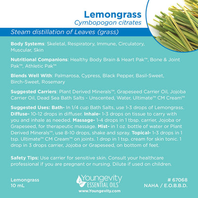 Lemongrass Essential Oil -  10ml