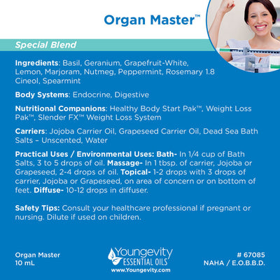 Organ Master Essential Oil Blend - 10ml