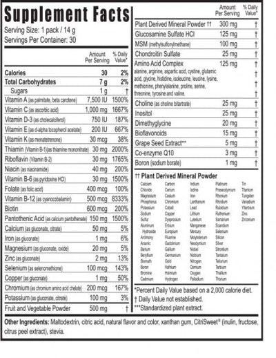 Beyond Tangy Tangerine® Packets - Box 30 Packets