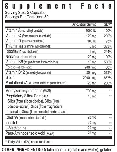 Hair Skin and Nails Formula™ - 60 caps