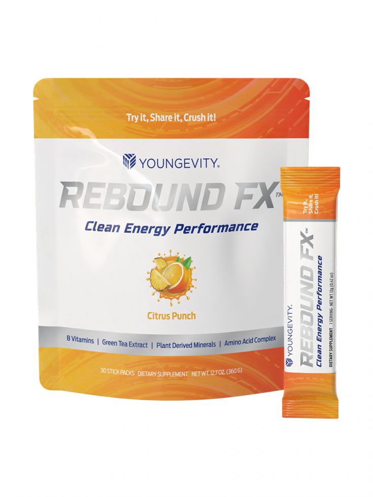 Rebound FX™ On-the-go Pouches Citrus Punch - 30 Ct Box