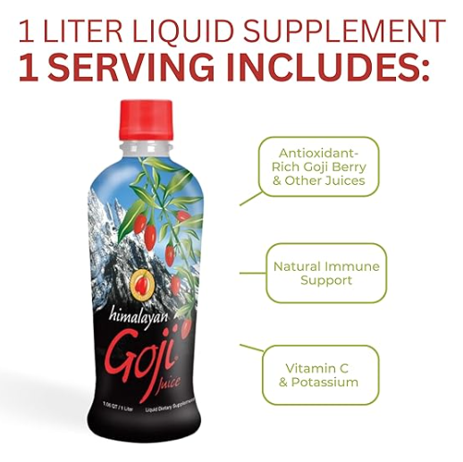 乳液・ミルク gojigoji5050 Himalayan Goji Juice 32oz - Rich Minerals