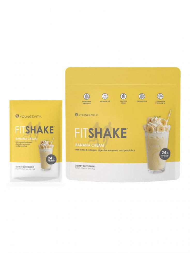 FitShake Banana Cream 15c (Pouch)