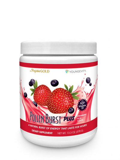 Pollen Burst™ Energy Drink – Strawberry Acai -30 Servings