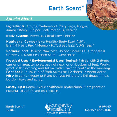 Earth Scent Essential Oil Blend - 10ml