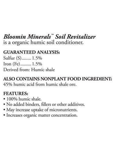 Bloomin Minerals™ Soil Revitalizer - 2.5 lbs